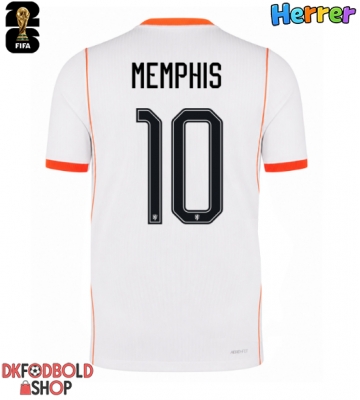 Holland Memphis Depay #10 Udebanetrøje VM 2026 Kort ærmer